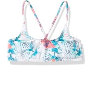 Roxy Girl’s Salty Shade Athletic Swimsuit Set